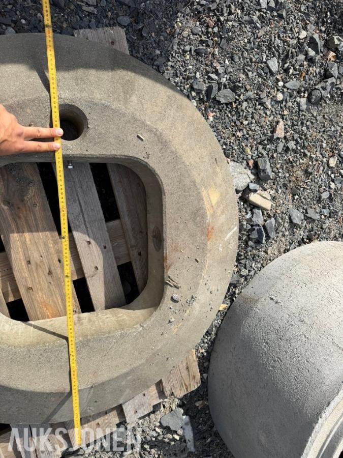Betongringer og overgangsringer - flere typer og størrelser