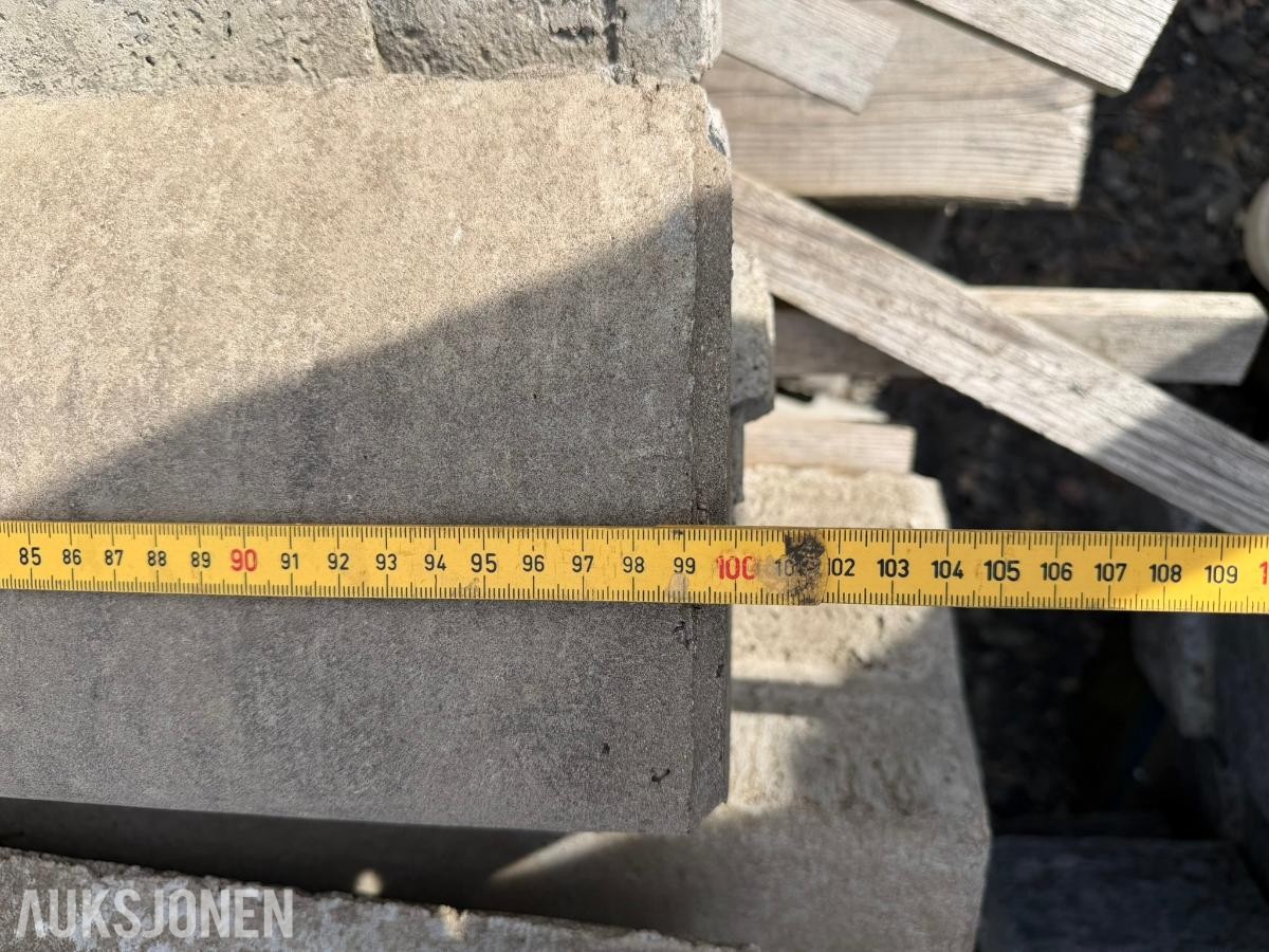 Kantstein / betongelementer