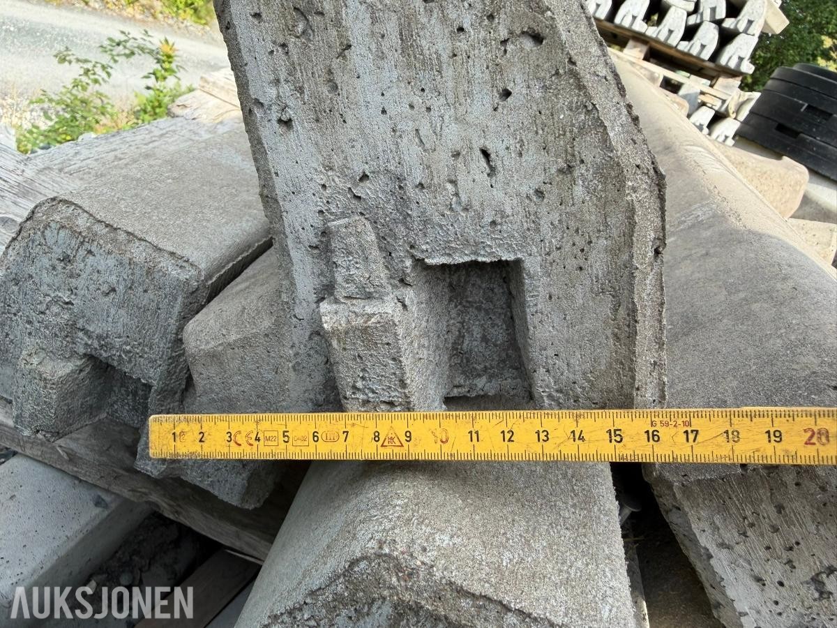 Kantstein / betongelementer