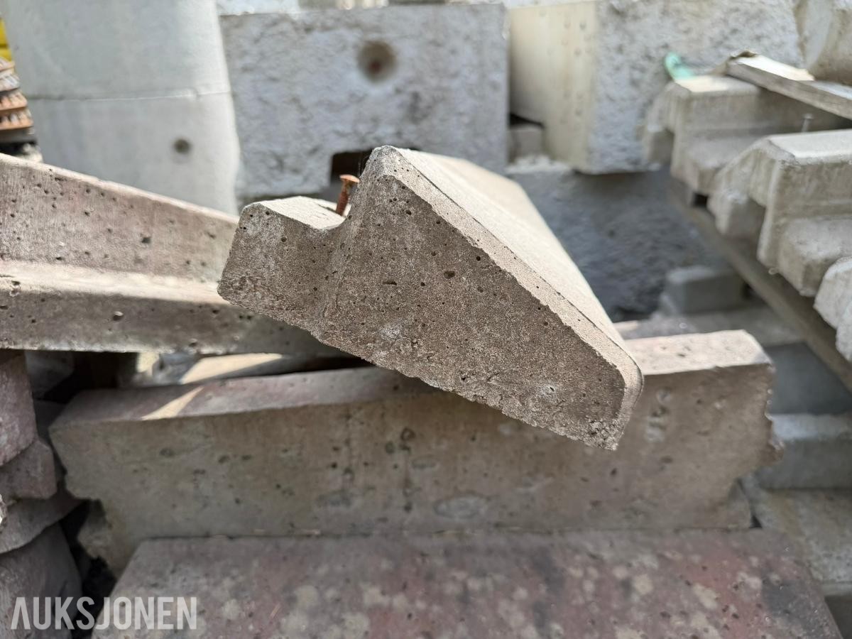 Kantstein / betongelementer