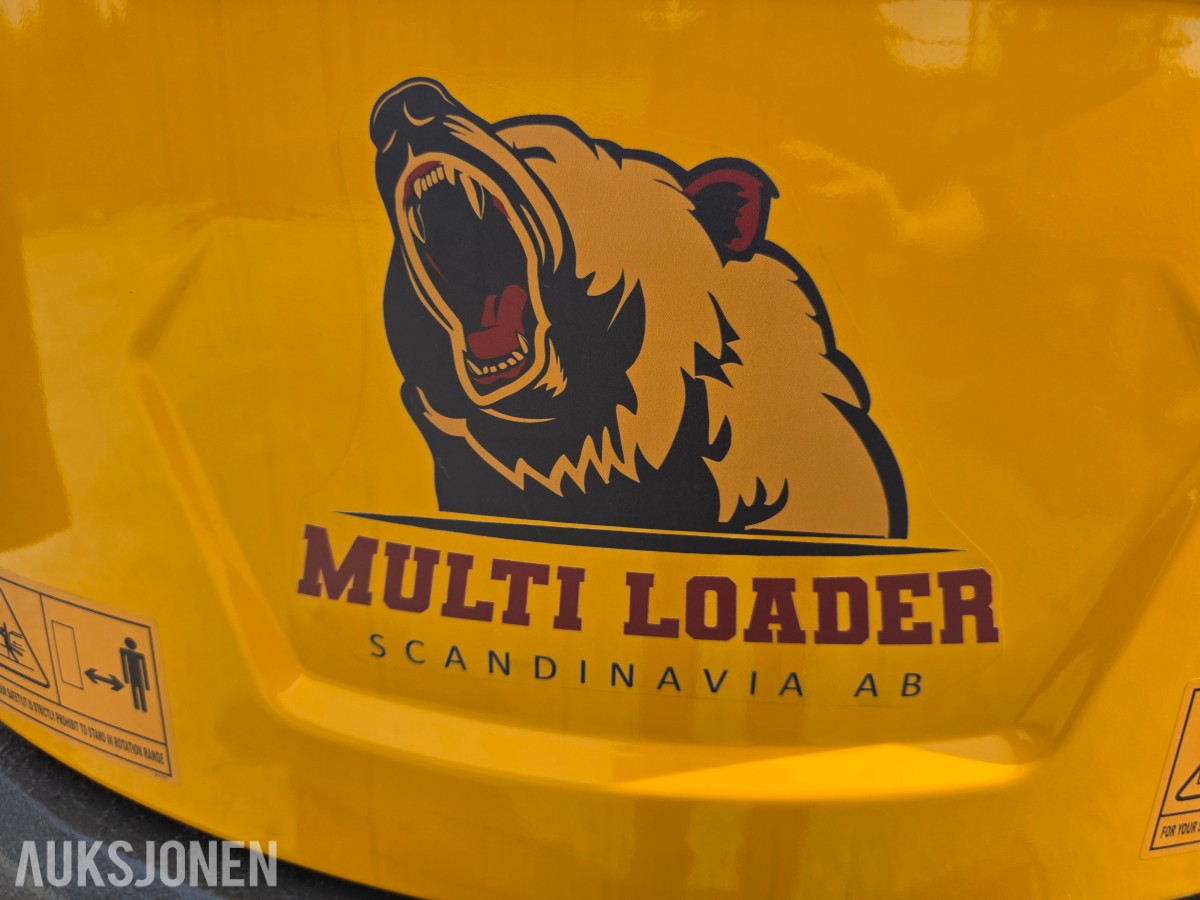 2026 Multiloader EC40 beltegraver med transportskade