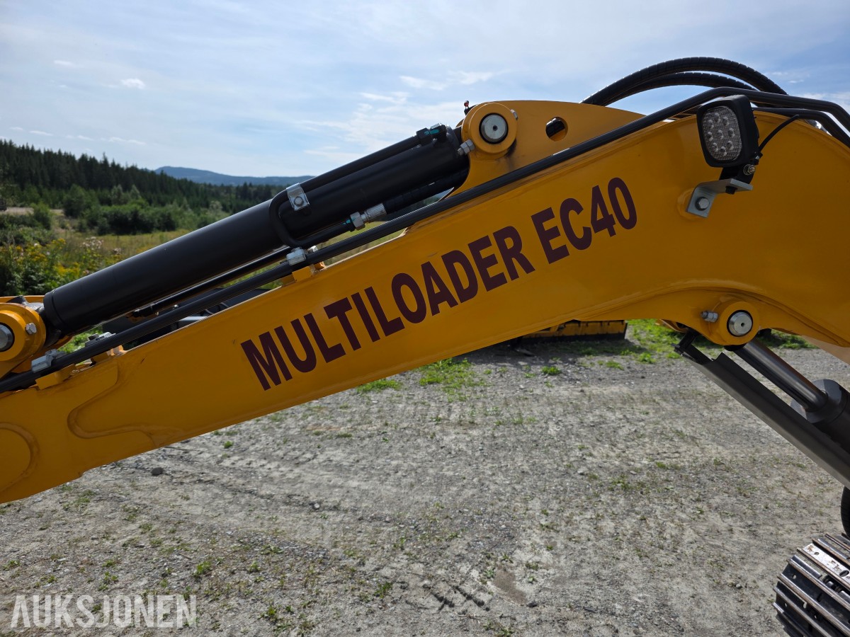 2026 Multiloader EC40 beltegraver med transportskade