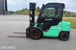 2007 Mitsubishi FD30N Gaffel truck 3055 timer