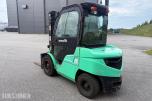 2007 Mitsubishi FD30N Gaffel truck 3055 timer