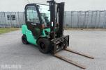 2007 Mitsubishi FD30N Gaffel truck 3055 timer