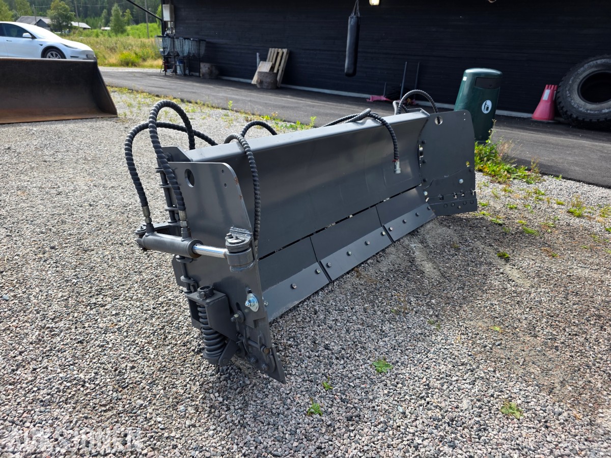Klapp vinge skjær med hydraulisk
