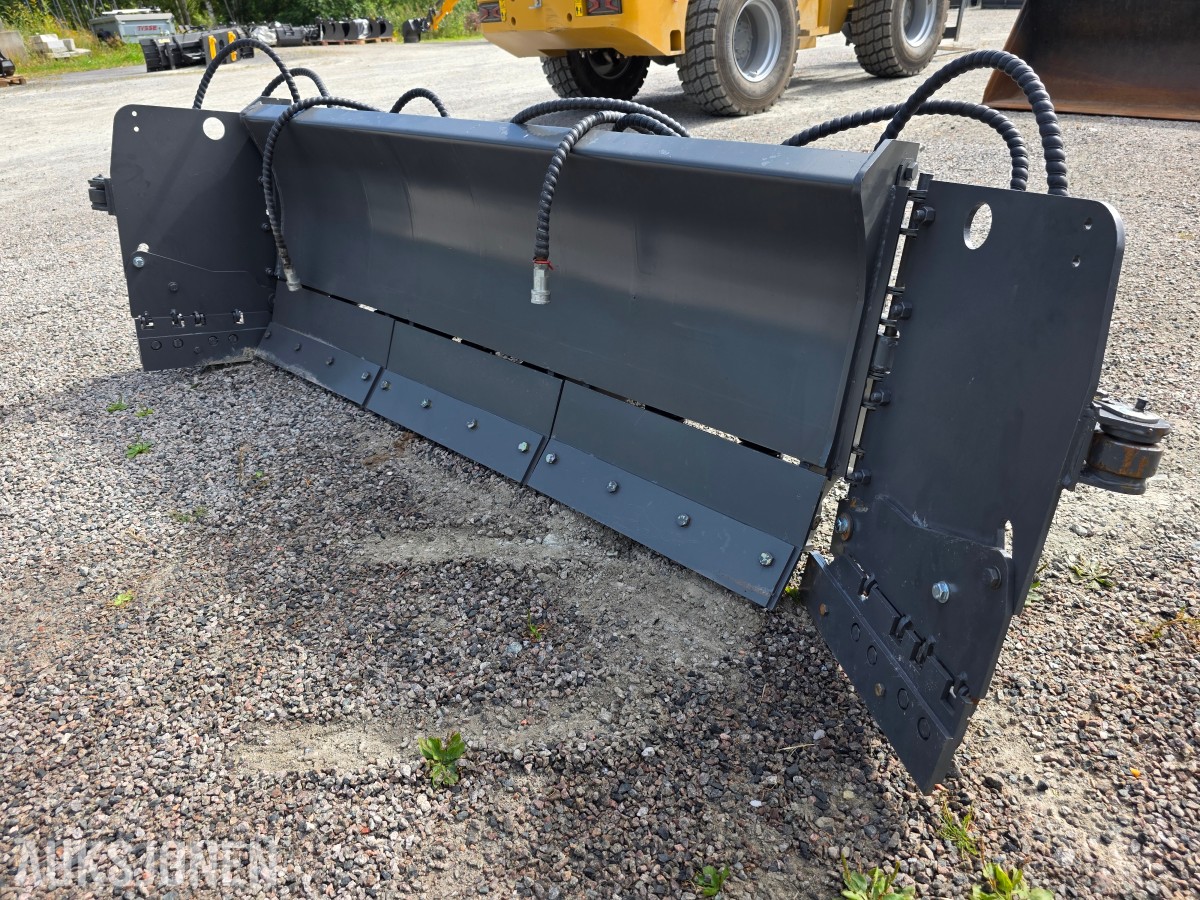 Klapp vinge skjær med hydraulisk