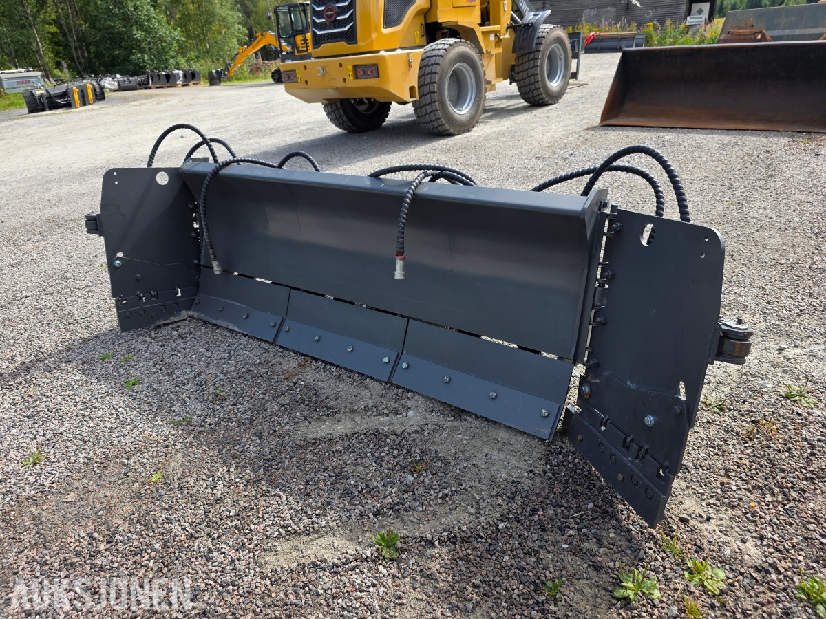 Klapp vinge skjær med hydraulisk