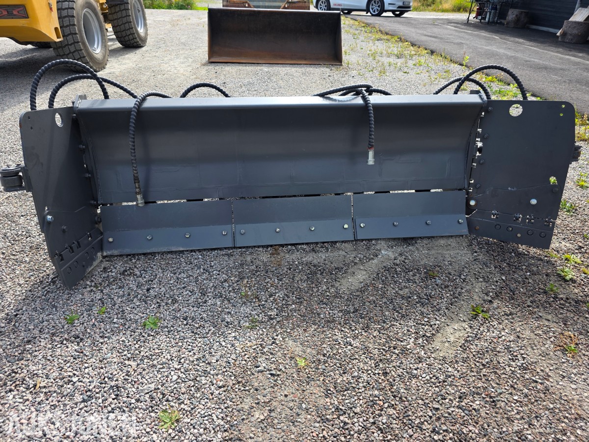 Klapp vinge skjær med hydraulisk