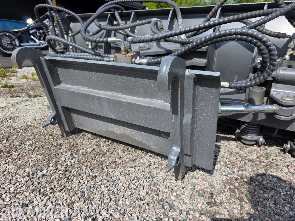 Klapp vinge skjær med hydraulisk