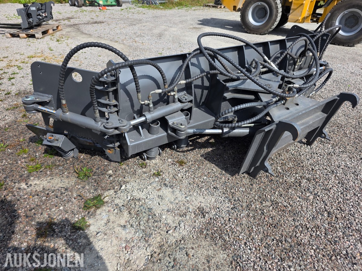 Klapp vinge skjær med hydraulisk