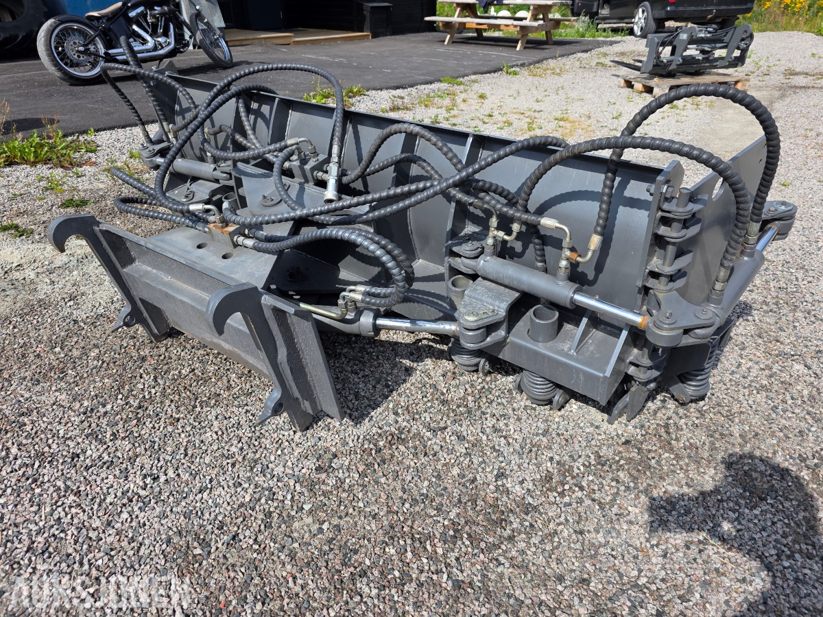 Klapp vinge skjær med hydraulisk