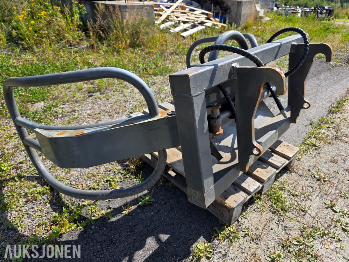 Rundballe gaffel hydraulisk
