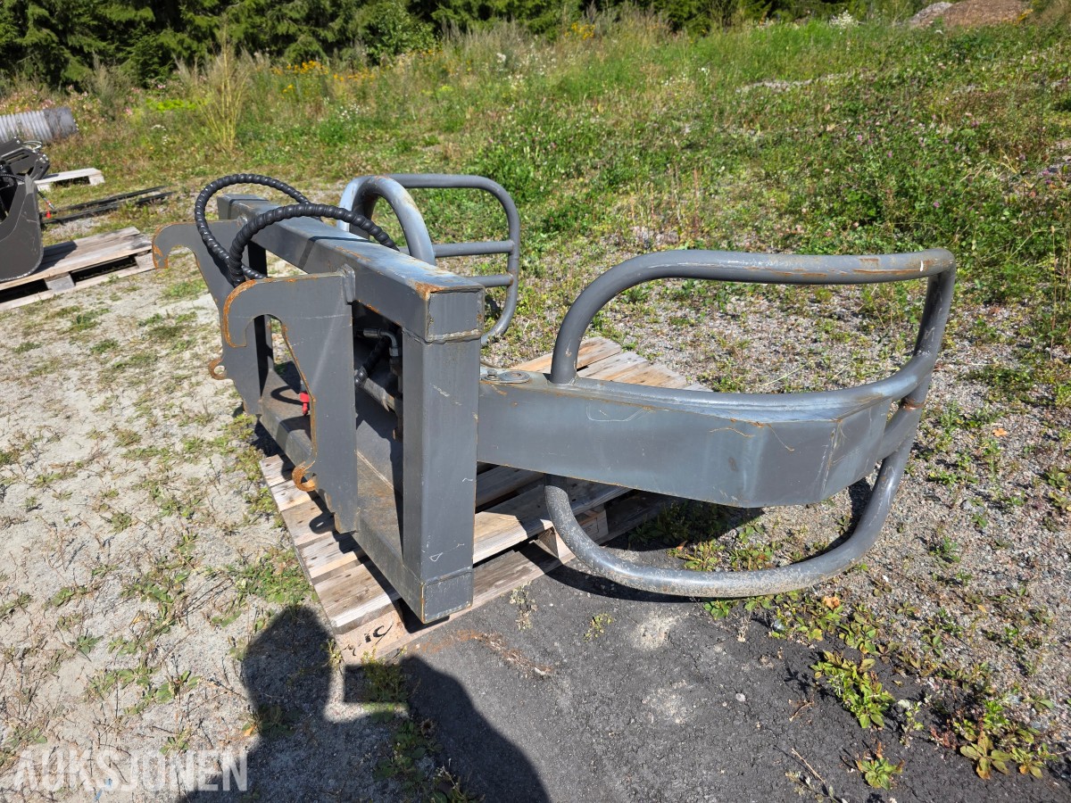 Rundballe gaffel hydraulisk