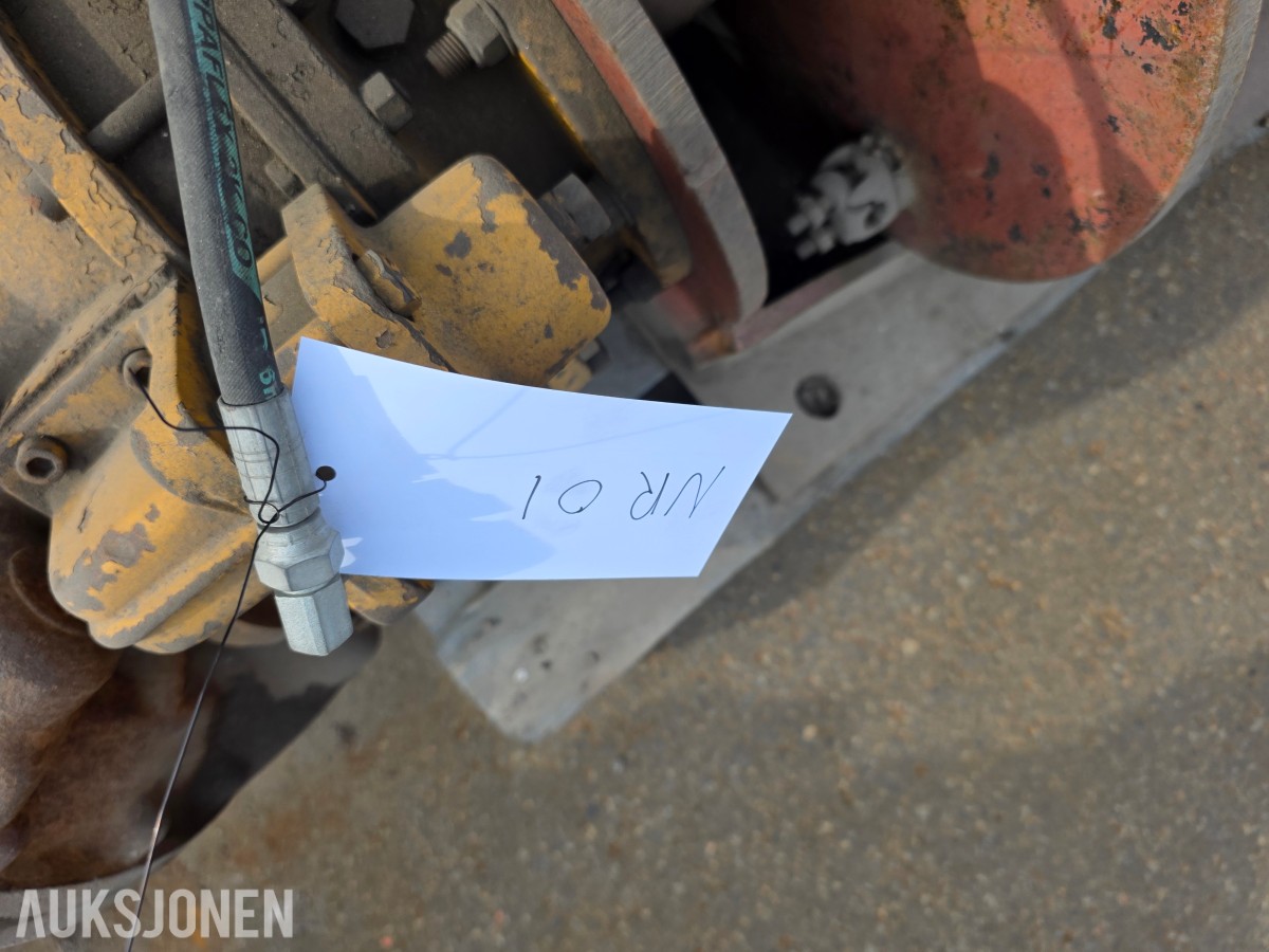 Hydraulisk Vinsj med motor