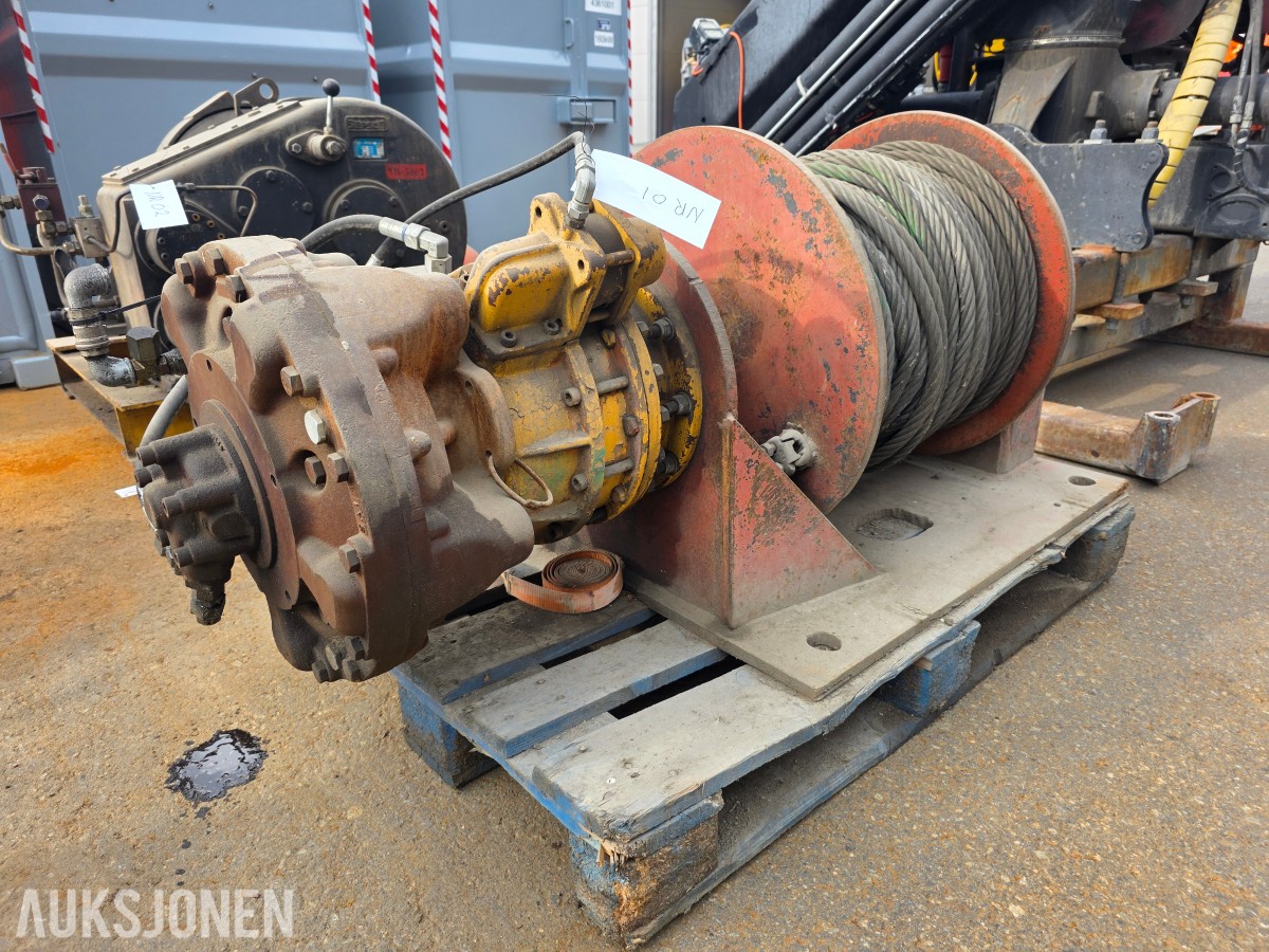 Hydraulisk Vinsj med motor