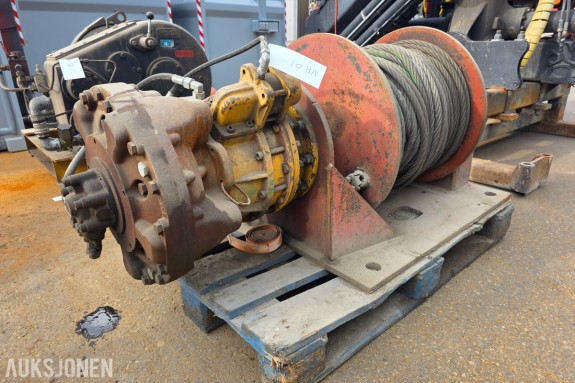 Hydraulisk Vinsj med motor 