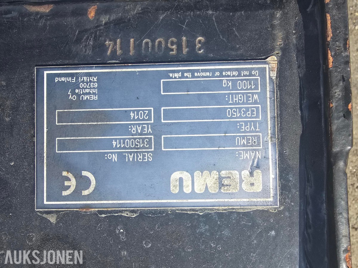 REMU EP3150 sortering/sikteskuffe