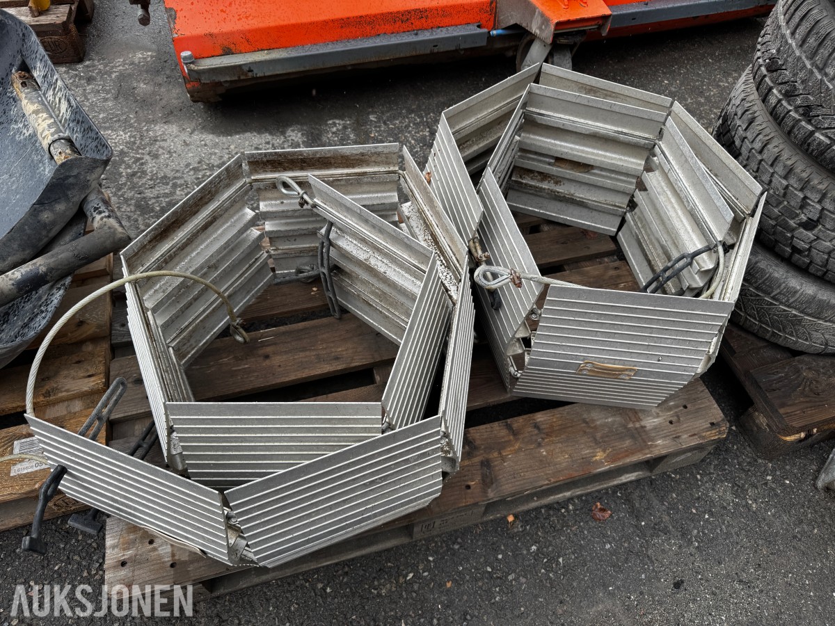 2 stk Beskyttelse bru for kabel/slange