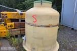 Glassfiber tank med lokk