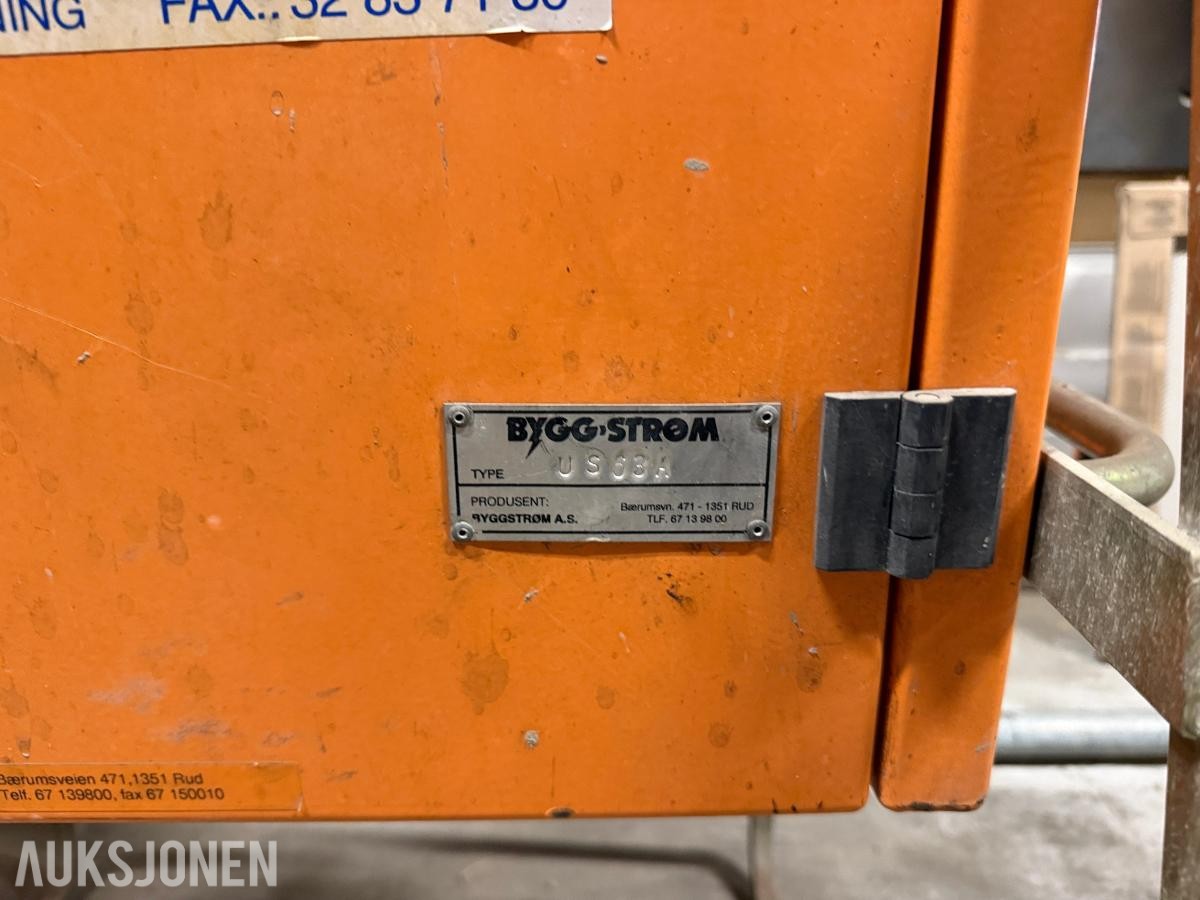 Bygg-strøm Strømfordelerskap / Rep.objekt
