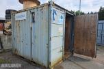 Container med innlagt strøm