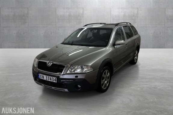 2008 Skoda OCTAVIA SCOUT 2.0 TDI 140 HK 4X4 HENGERFESTE CRUISE - UTEN MINSTEPRIS!