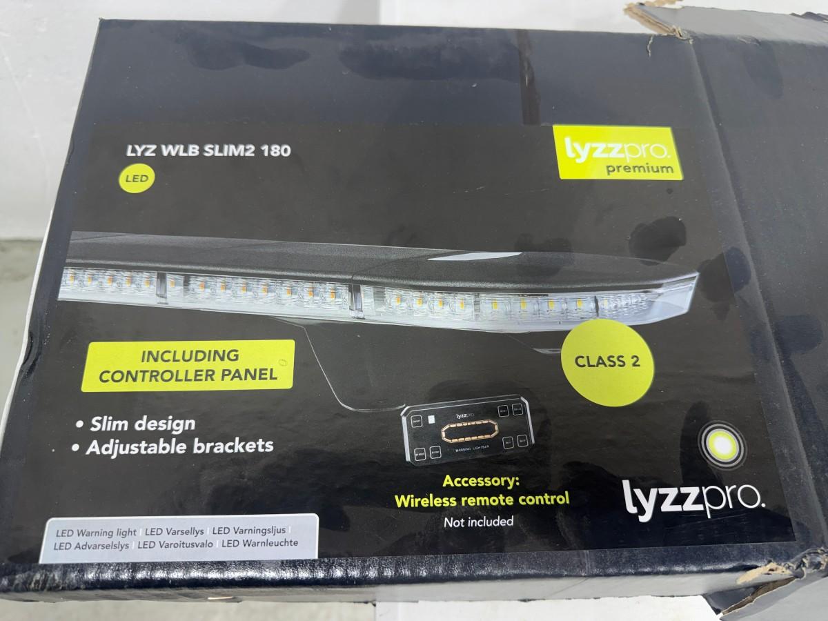 Lyzzpro LED varsellysbjelke LYZ WLB SLIM2 180, 12/24V
