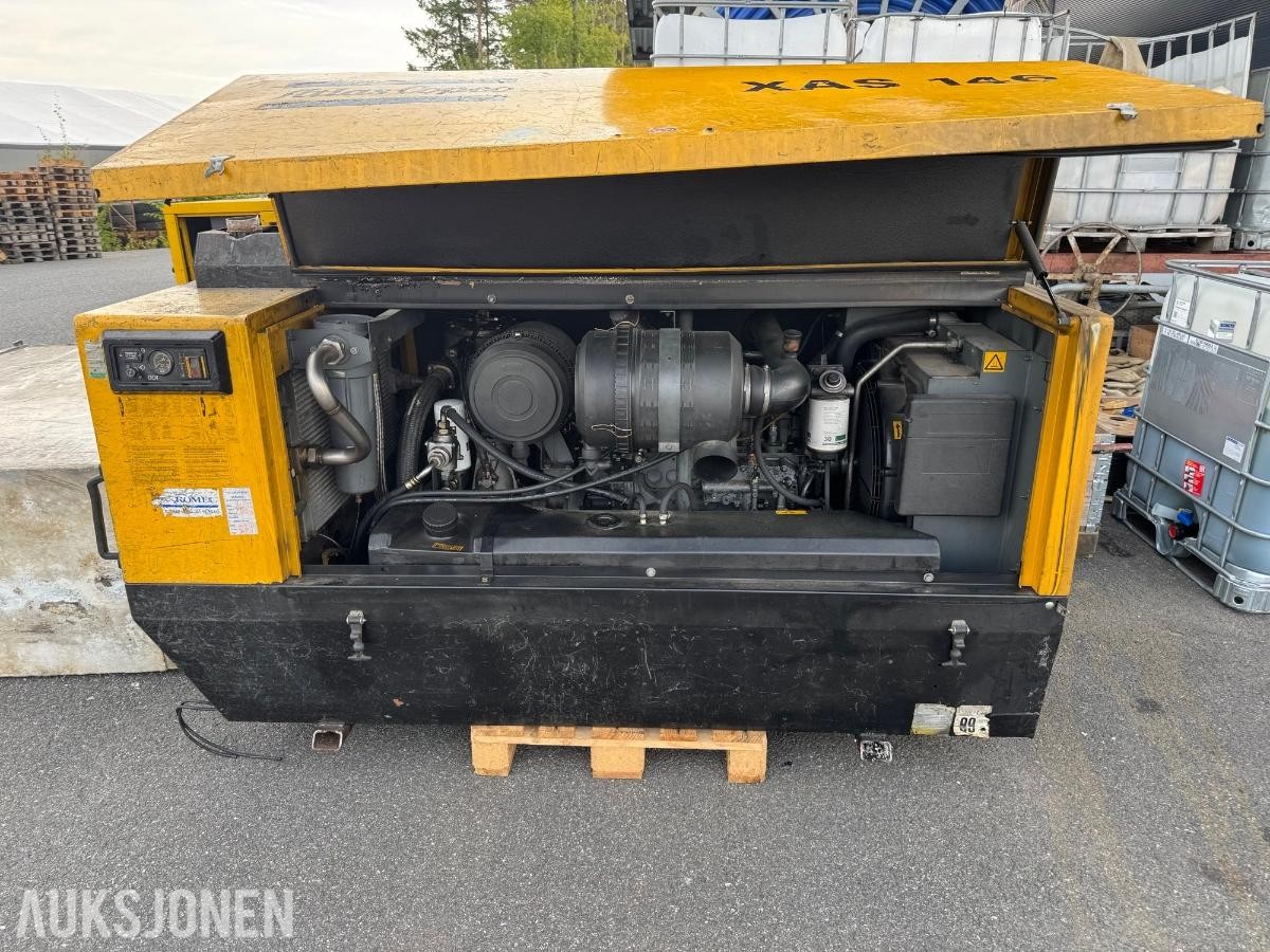 2002 Atlas Copco XAS146 kompressor.