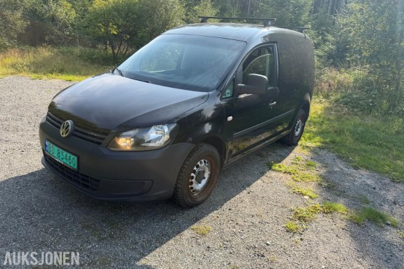2014 Volkswagen CADDY 1.6-102 D, 136000km VELHOLDT 1-EIERS 2014 VOLKSWAGEN CADDY MED LAV KMSTAND