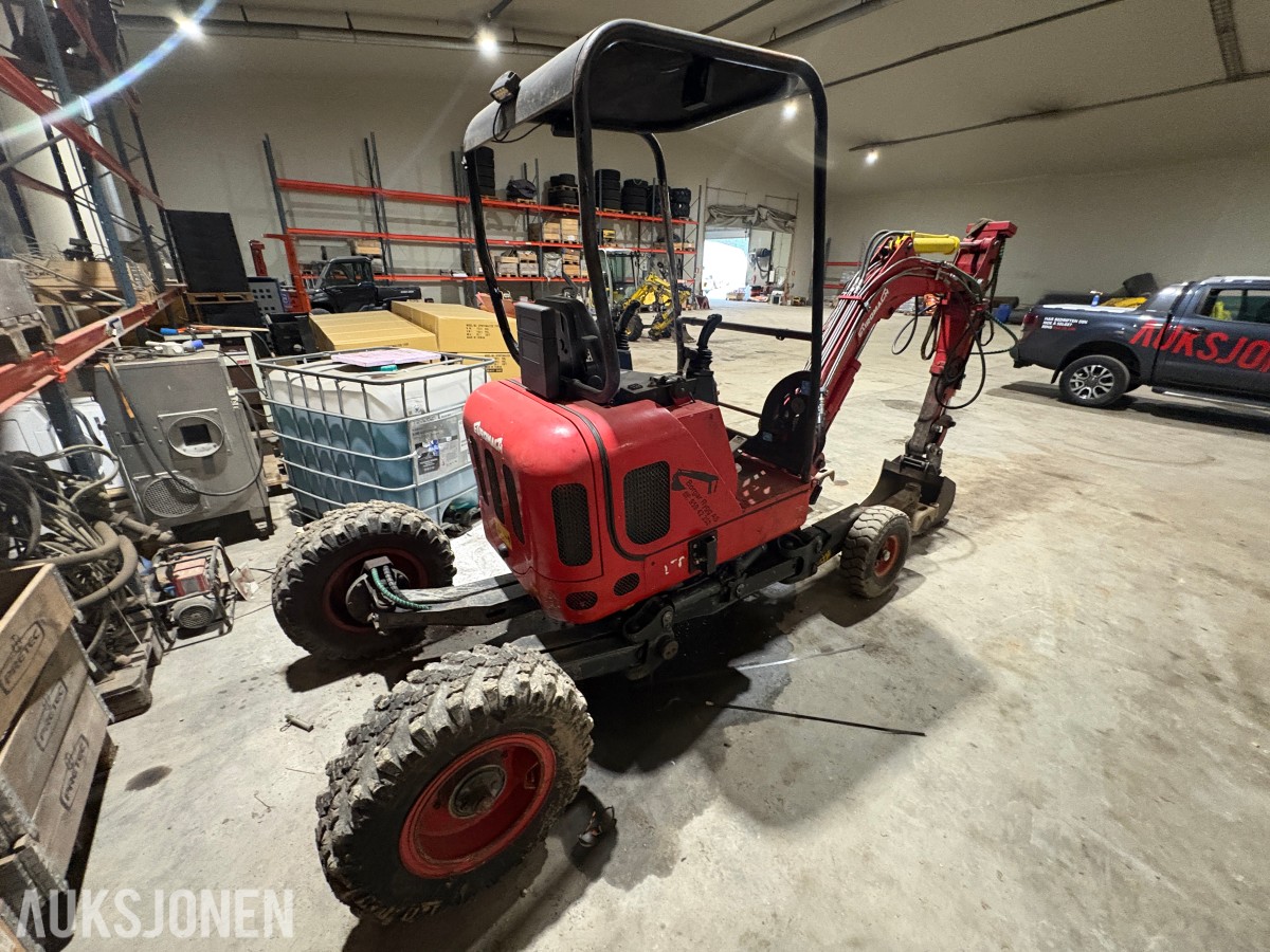 2005 Eurocomach 1500 Mobile klatregravemaskin – 2005 modell – SMP hurtigfeste