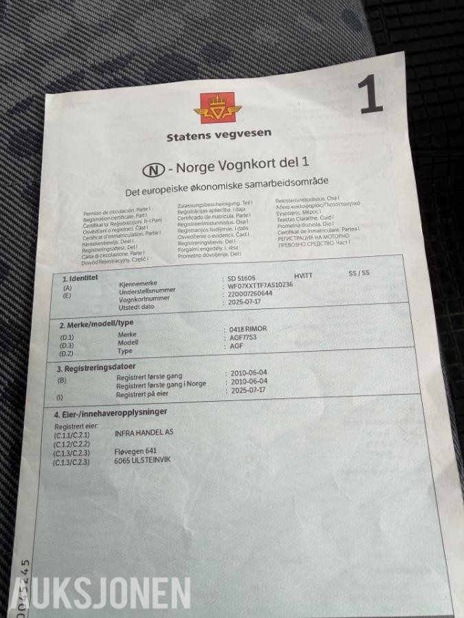 2010 Rimor Campingbil