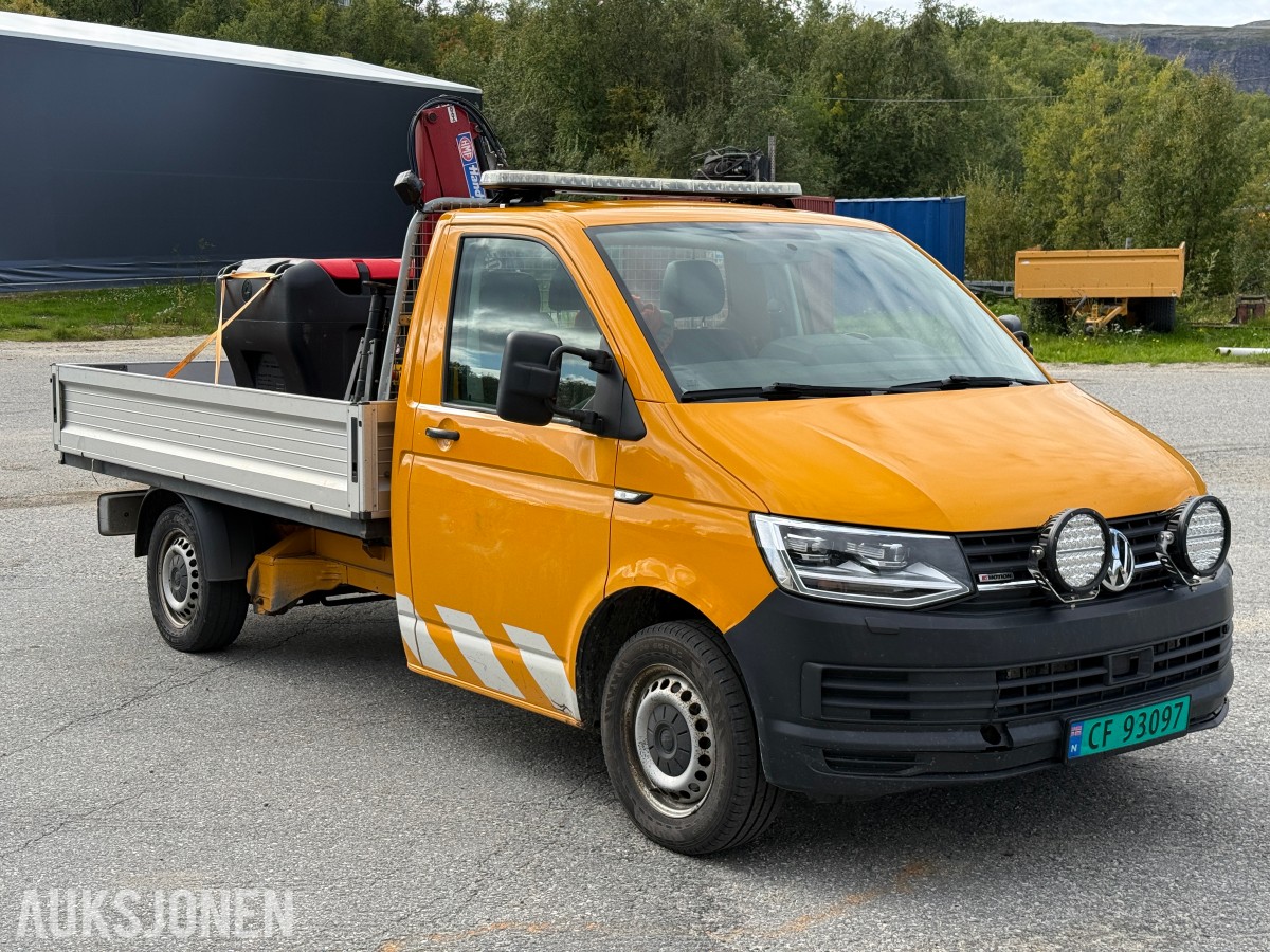 2018 Volkswagen Transporter m/Kran 2,0 TDI 150hk Lang 4Motion