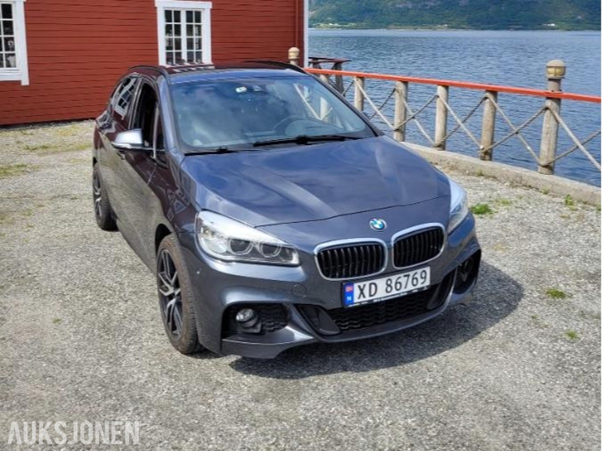 2016 BMW 225xe 4x4 Plug-in Hybrid, M-Sport, Adaptiv cruisekontroll, Ryggekamera
