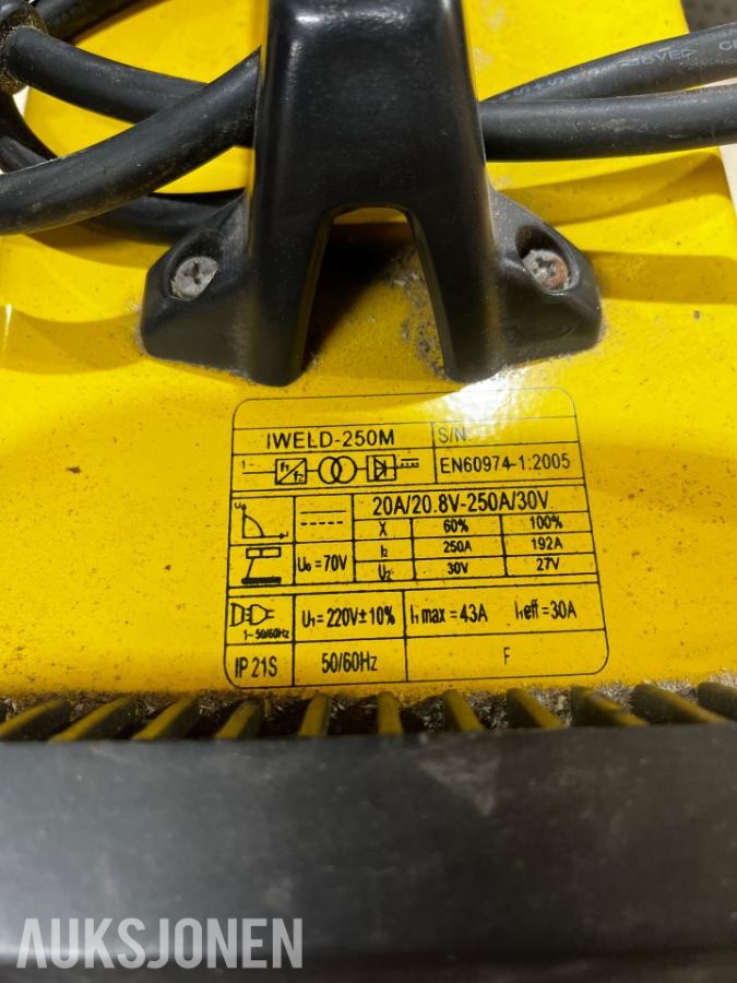 Pinne sveiseapparat 250A