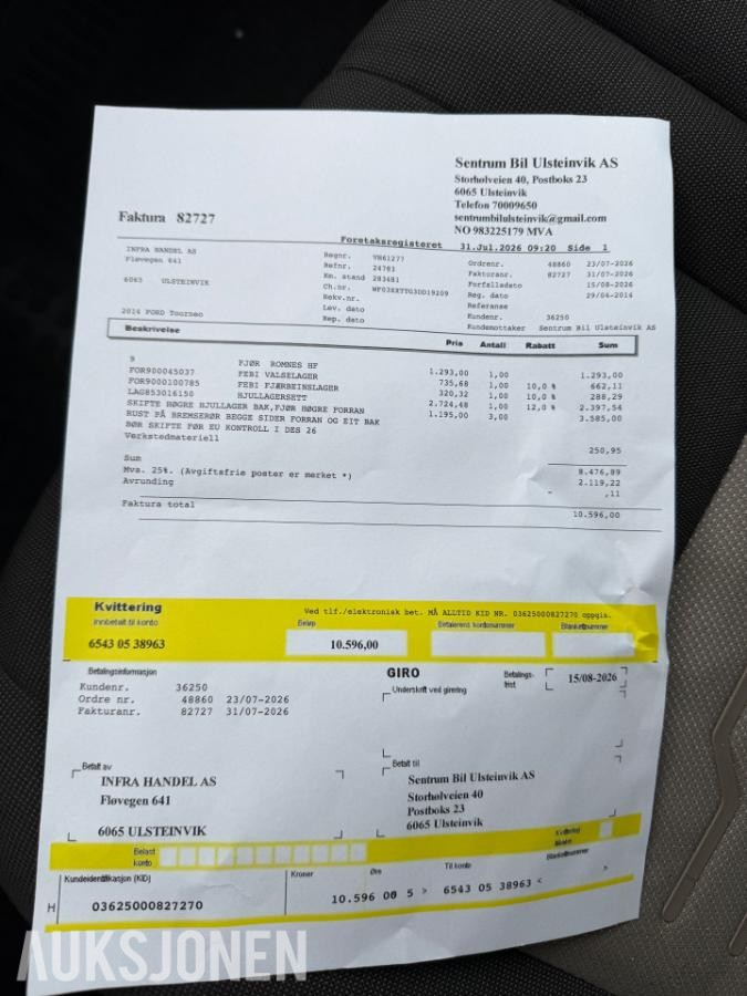 2014 Ford Tourneo, 2.2-125 D, 283500km