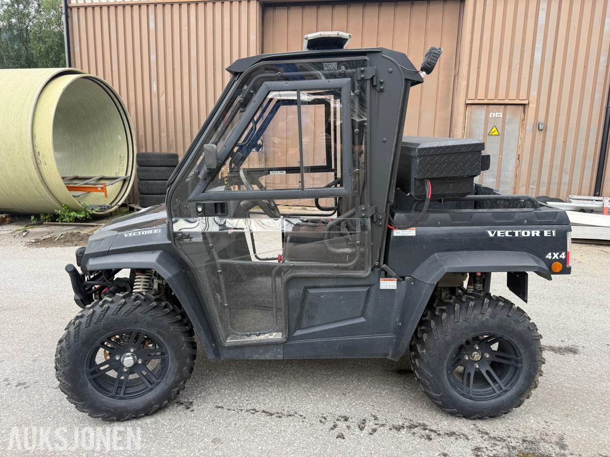 2025 Hisun SECTOR E1 ELEKTRISK UTV - Kun 355 km