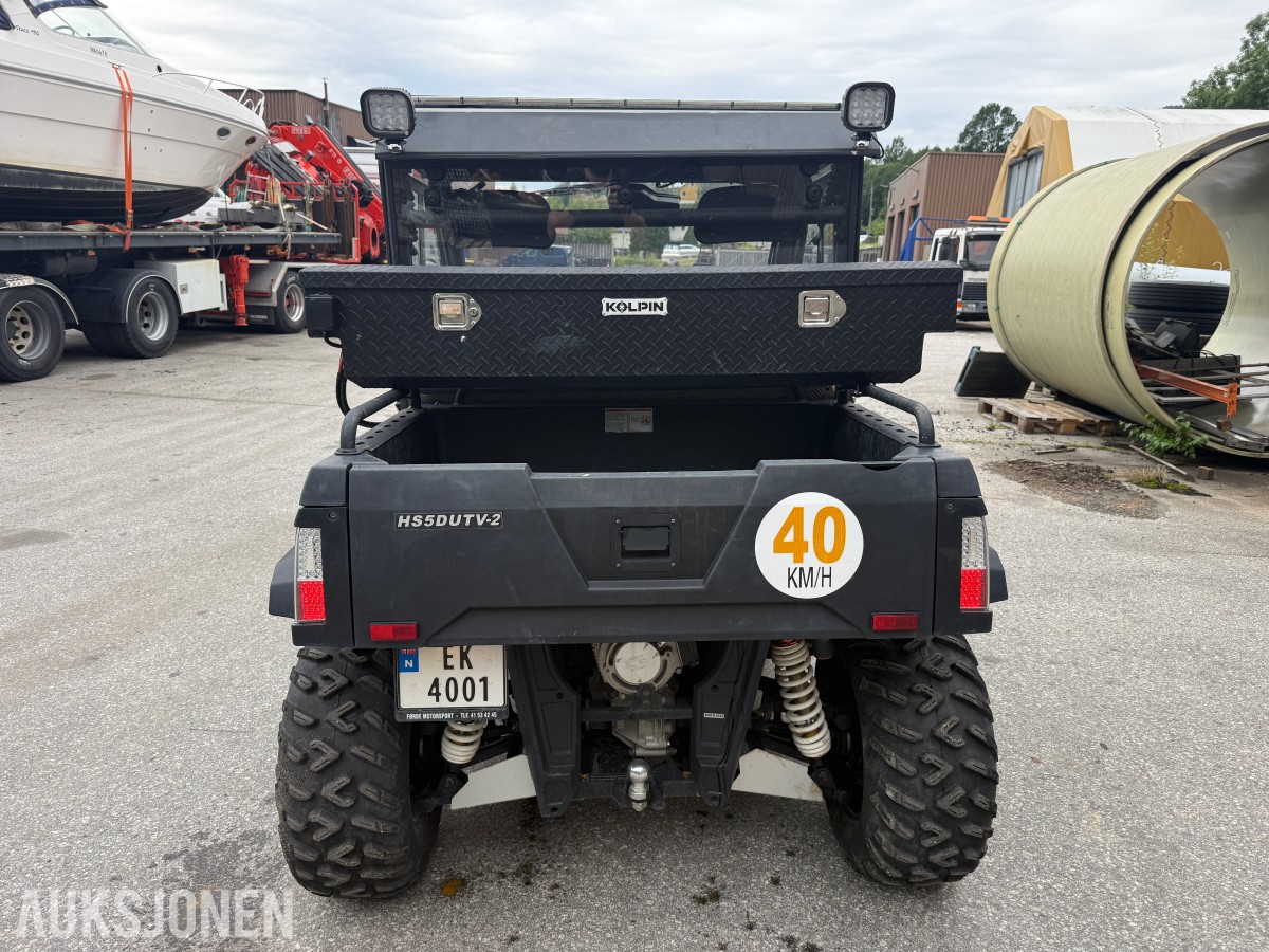 2025 Hisun SECTOR E1 ELEKTRISK UTV - Kun 355 km