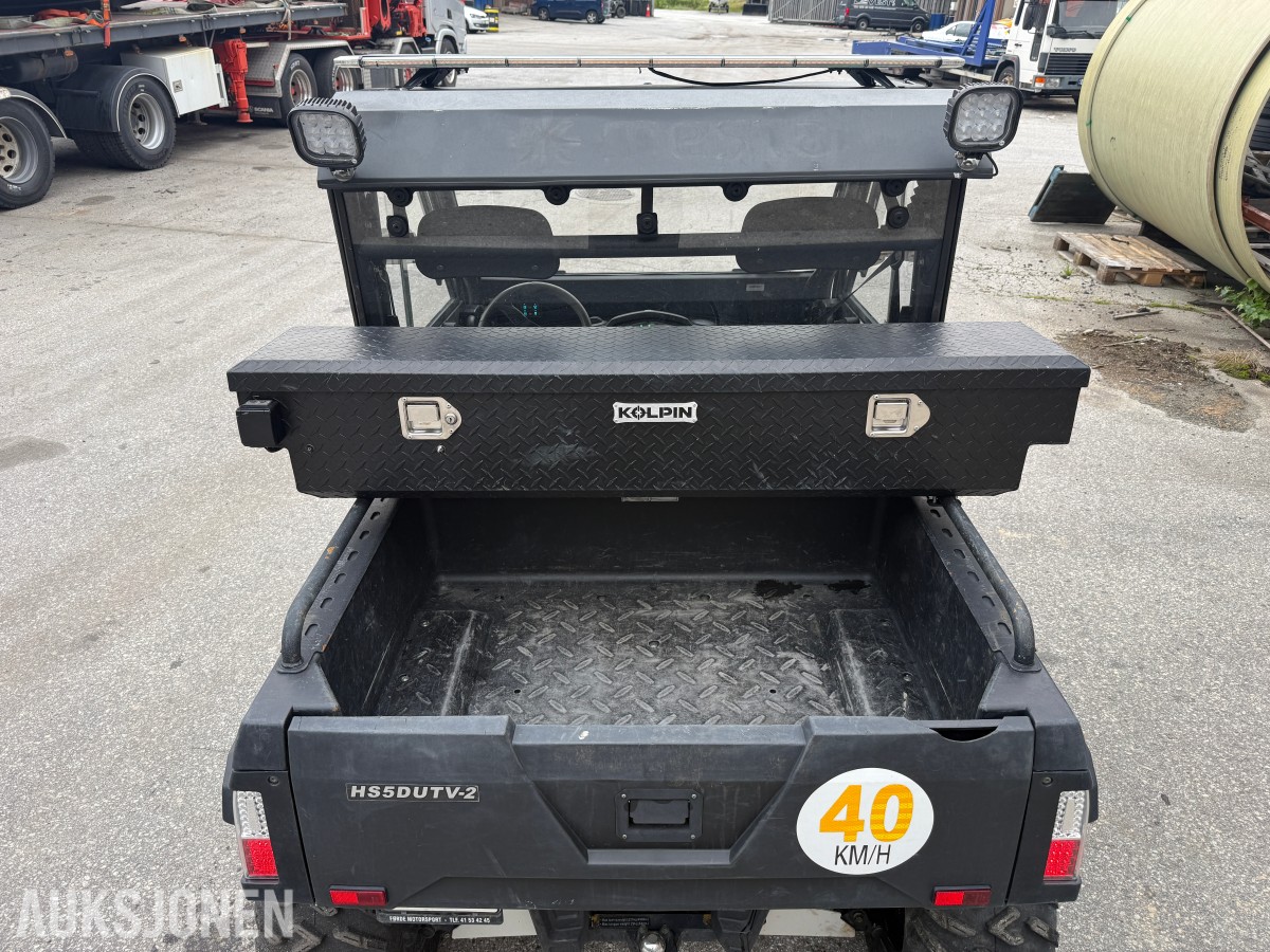 2025 Hisun SECTOR E1 ELEKTRISK UTV - Kun 355 km