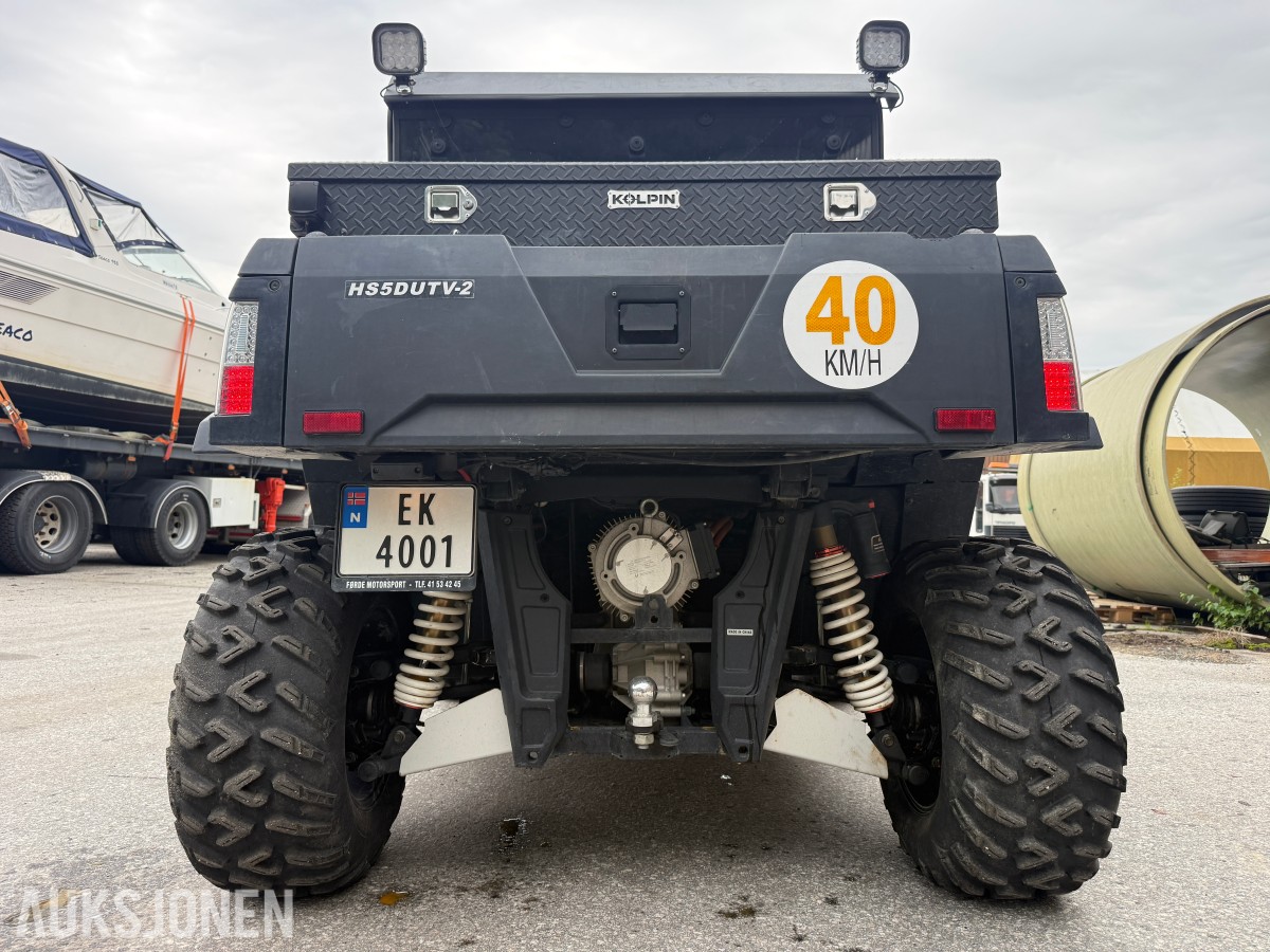 2025 Hisun SECTOR E1 ELEKTRISK UTV - Kun 355 km