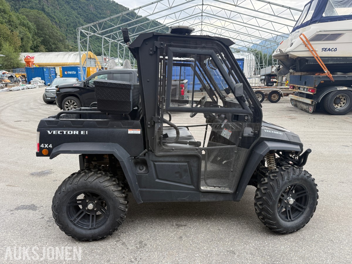 2025 Hisun SECTOR E1 ELEKTRISK UTV - Kun 355 km