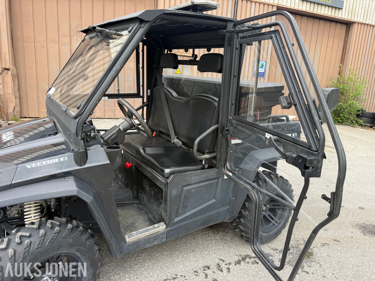 2025 Hisun SECTOR E1 ELEKTRISK UTV - Kun 355 km