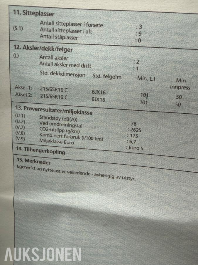 2014 Opel Vivaro, L2 2,0D 115hk, 191233km