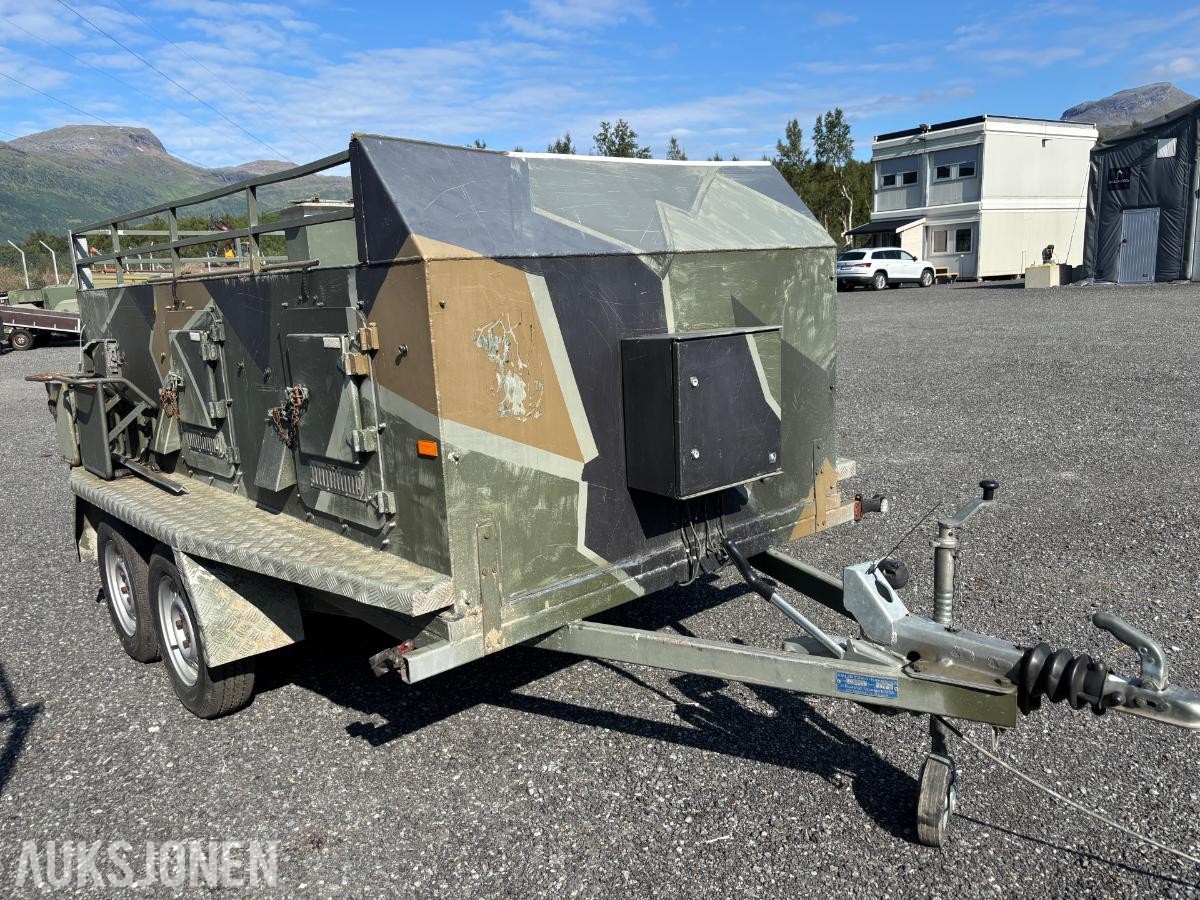 2007 Buster hundetilhenger med 4 oppvarmede rom