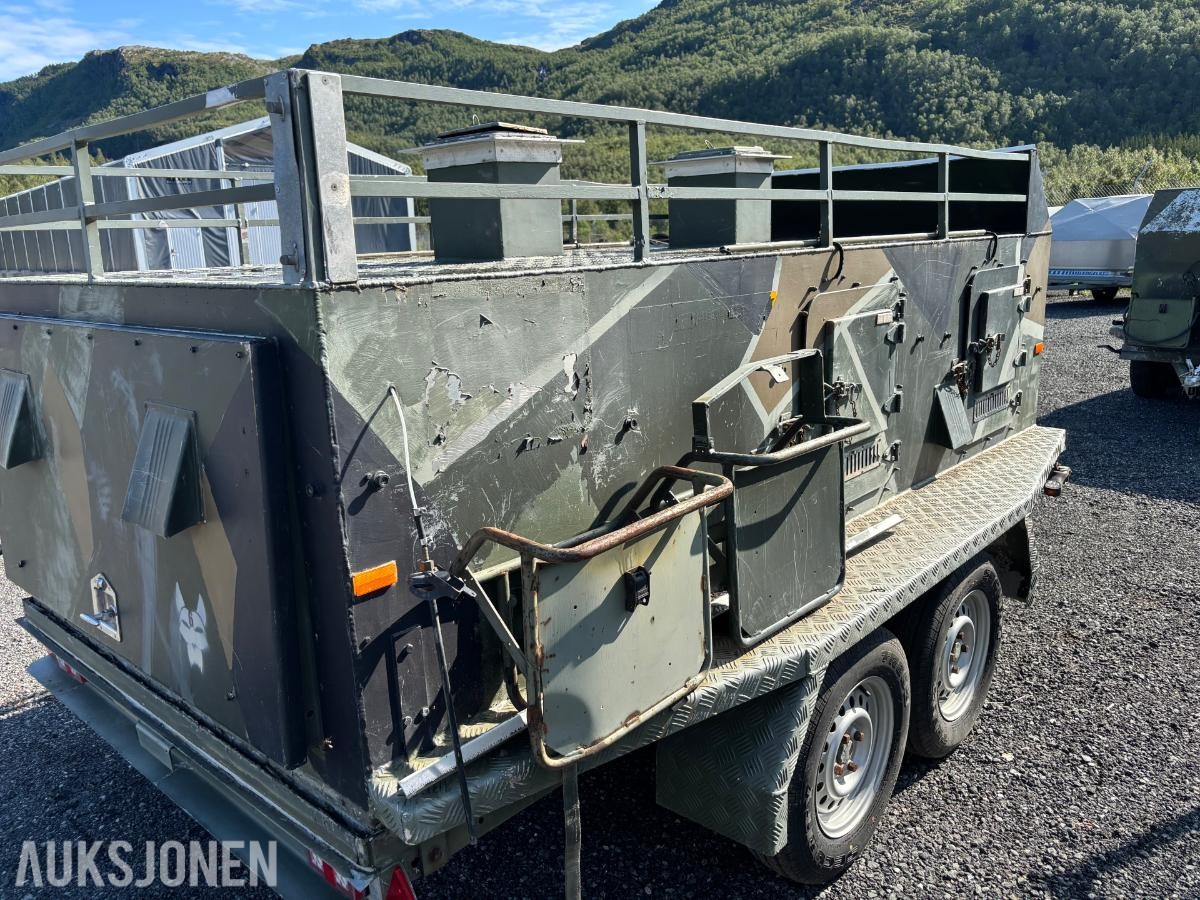 2007 Buster hundetilhenger med 4 oppvarmede rom