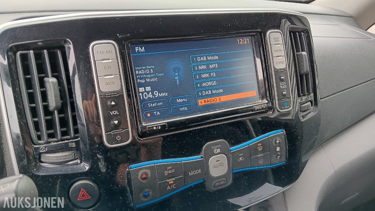 2016 Nissan e-NV200, 40kWt, 194648km