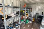 20 fots container med diverse innhold