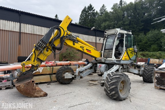 2018 Menzi Muck M540 Mobilgraver - 6 750 timer - 115 kW - Graveskuffe - 12 000 kg