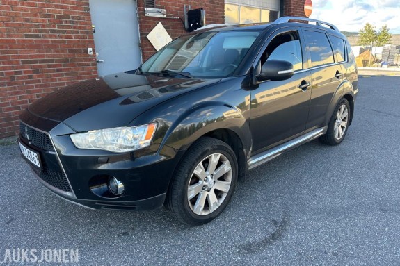 2010 Mitsubishi Outlander 2.2 DI-D 156HK 4WD Automat, 7-seter, Cruisekontroll, Ryggekamera