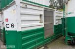 20 fots container med 2 stk. Mercedes-motorer og kompressorer